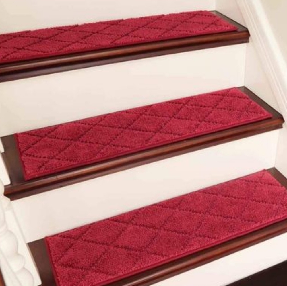 4 Non-Slip Stair Rugs